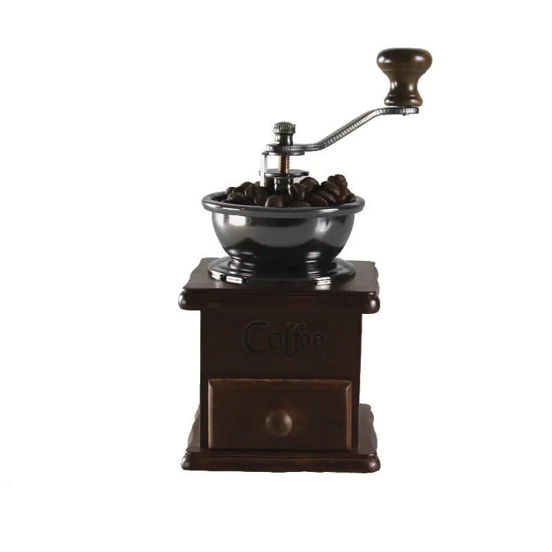 Compact Artisan Coffee Mill - Handcrafted Home Grinder