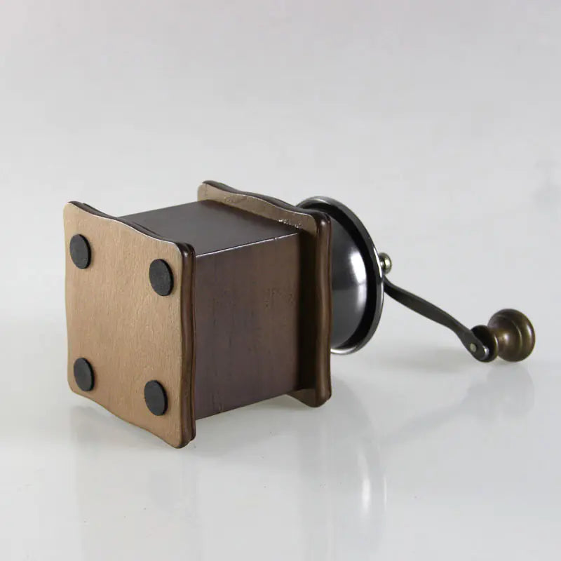 Compact Artisan Coffee Mill - Handcrafted Home Grinder