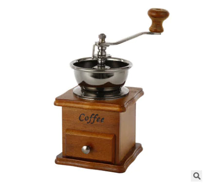 Compact Artisan Coffee Mill - Handcrafted Home Grinder