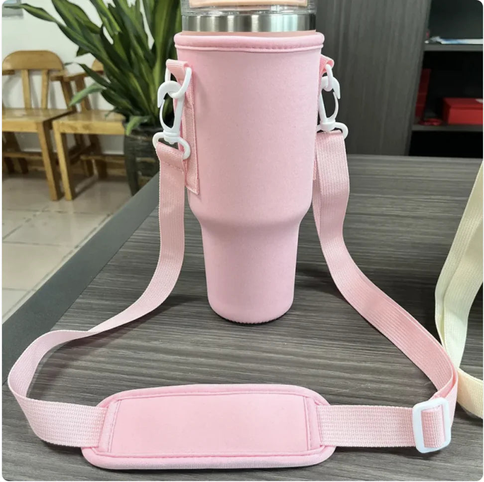 Stylish Portable Cup Cover with Handle