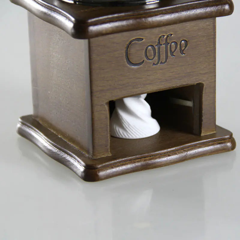 Compact Artisan Coffee Mill - Handcrafted Home Grinder
