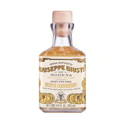 Giusti White Balsamic Vinegar Dressing Condiment - 8.45 fl oz