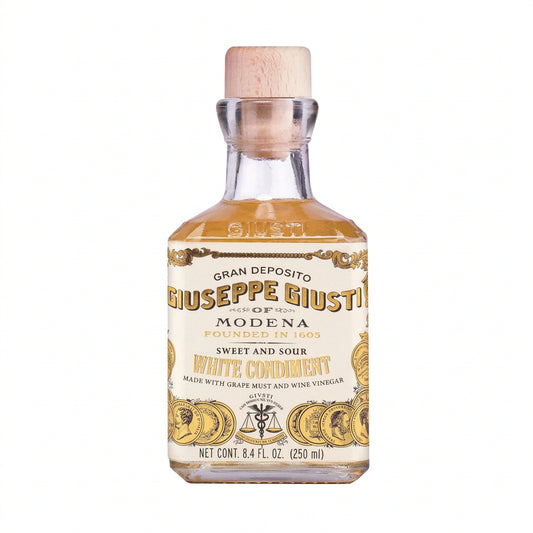 Giusti White Balsamic Vinegar Dressing Condiment - 8.45 fl oz