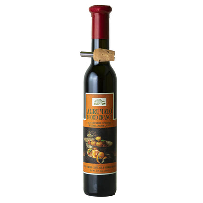 Agrumato Olive Oil, Cold Pressed Italian Extra Virgin with Fresh Citrus Peel, Small Batch Gourmet Finishing Oil for Salads Seafood Pasta Cooking, 6.76 Fl Oz