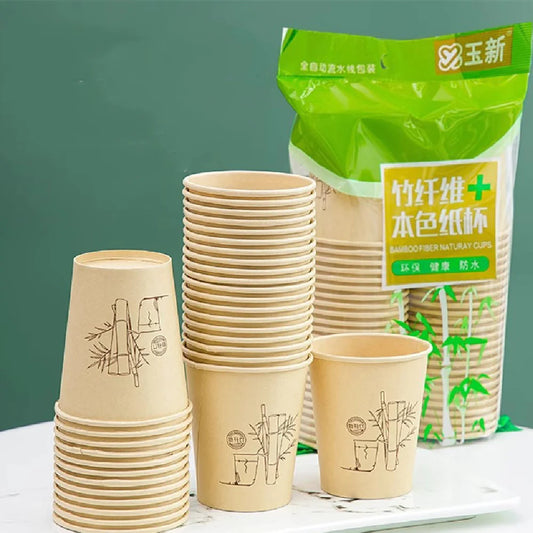 Eco Bamboo Biodegradable Cups