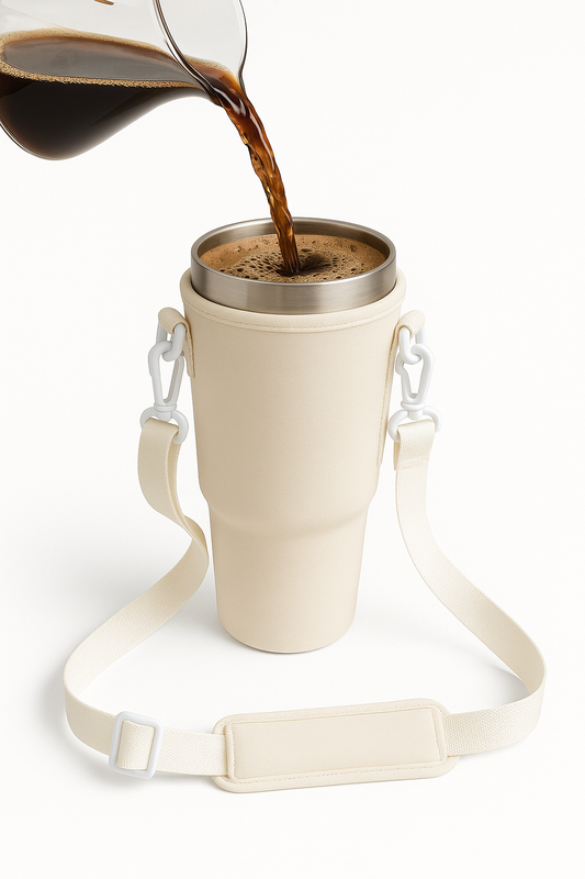 Stylish Portable Cup Cover with Handle