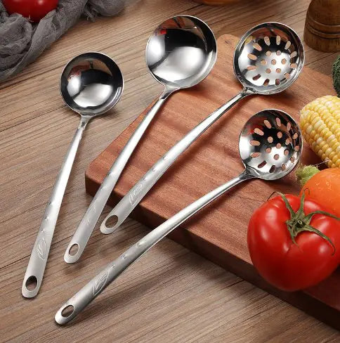 Dual Stainless Steel Skimming Spoons