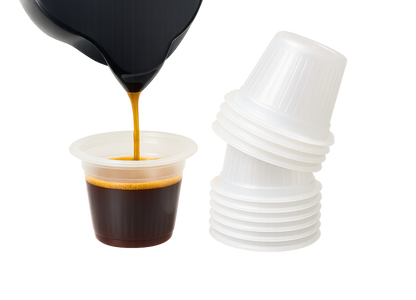 Katae Coffee cups, Cubano Mini disposable Colada, Cuban Style and espresso coffee cups 3/4 oz.