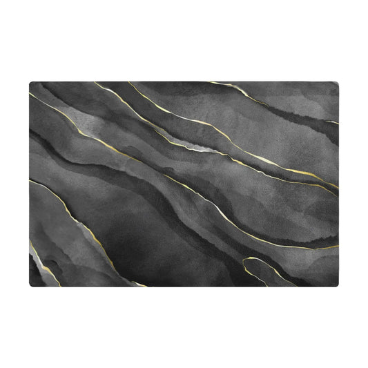 Absorbent Leather Coffee Station Mat 18x12