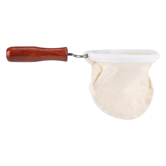 Flannel Coffee Dripper with Handle