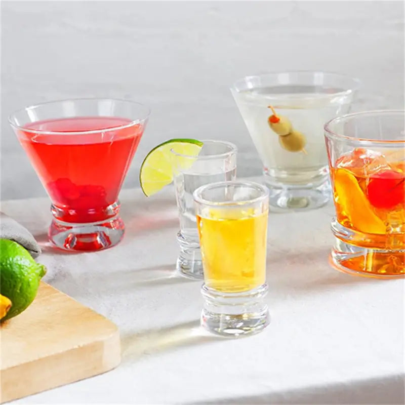 2-in-1 Martini & Dessert Glass Set