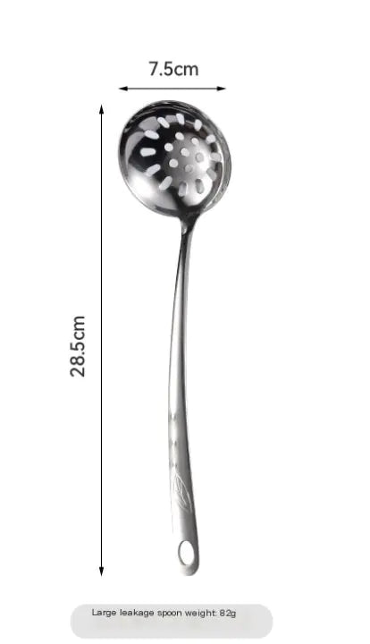 Dual Stainless Steel Skimming Spoons